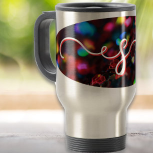 Mug De Voyage Étincelle rouge foncé