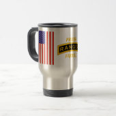 Mug De Voyage Étiquette d'école de garde forestière d'armée - (Devant gauche)
