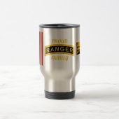 Mug De Voyage Étiquette d'école de garde forestière d'armée - (Centre)