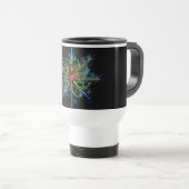 Mug De Voyage Étoile de couleur rétro (Devant droit)