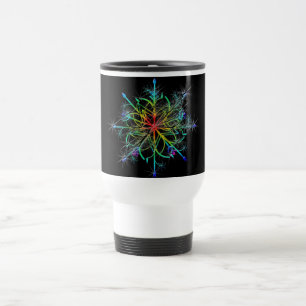 Mug De Voyage Étoile de couleur rétro
