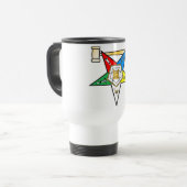 Mug De Voyage Étoile orientale après des articles d'infirmière (Devant gauche)