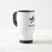 Mug De Voyage Étoiles et bandes (Devant gauche)