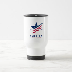 Mug De Voyage Étoiles et bandes