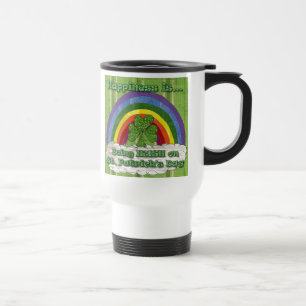 Mug De Voyage Être Irlandais le jour de la Saint-Patrick