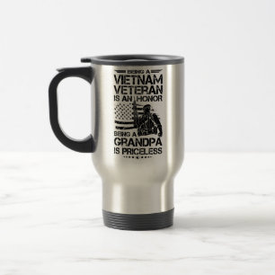 Mug De Voyage Être un vétéran du Vietnam est un grand-père d