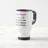 Mug De Voyage Étudiant Dx de soins : T-shirts et cadeaux hilares (Devant droit)