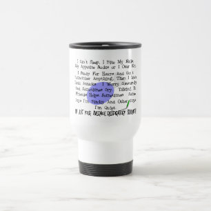 Mug De Voyage Étudiant respiratoire moyen