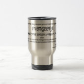 MUG DE VOYAGE ÉVANGÉLIZE - MONTREZ-VOUS DIRE QU'IL S'AGIT D'UNE  (Centre)