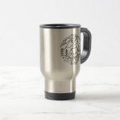 Mug De Voyage Évasion dans le camping de montagne (Devant droit)