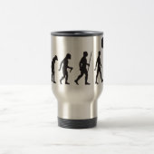 Mug De Voyage Evolution de l'homme - Bodybuilder (Centre)