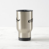 Mug De Voyage Évolution de parachutisme (Centre)