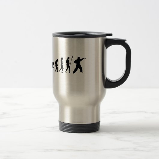 Mug De Voyage évolution du karaté punch (Droit)