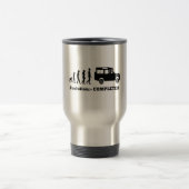 Mug De Voyage Évolution en la jeep (Centre)