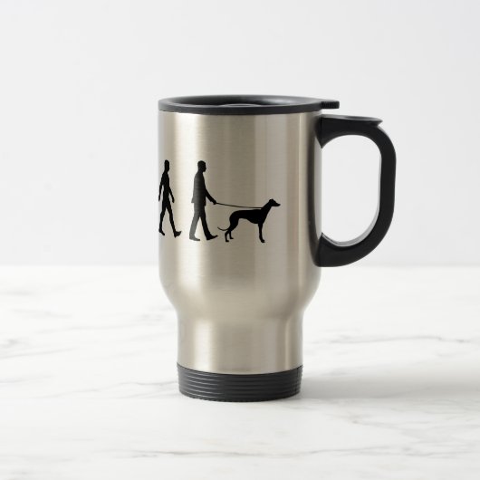 Mug De Voyage Évolution vers le propriétaire de Greyhound (Droit)