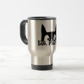 Mug De Voyage Ew People Drôle Chat Noir (Devant gauche)