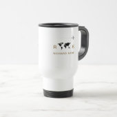 Mug De Voyage Excellent Classy Monogrammé (Devant droit)