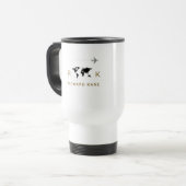 Mug De Voyage Excellent Classy Monogrammé (Devant gauche)