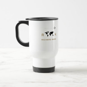 Mug De Voyage Excellent Classy Monogrammé