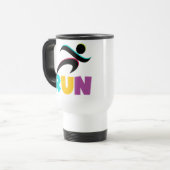 Mug De Voyage EXÉCUTER plusieurs (Devant gauche)