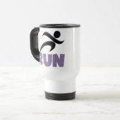 Mug De Voyage EXÉCUTER Purple (Devant gauche)