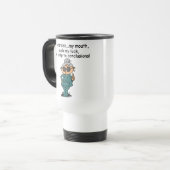 Mug De Voyage Exercice, poussée, humour de saut (Devant gauche)