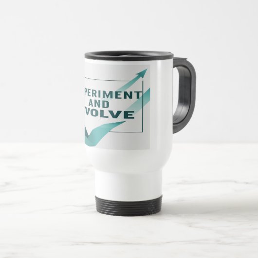 Mug De Voyage Expérience Et Évolution 2 (Devant droit)