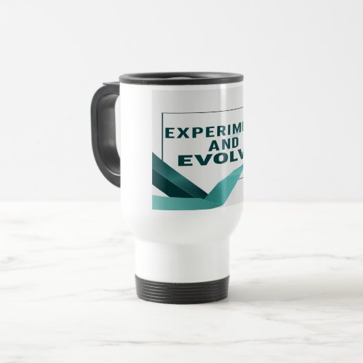 Mug De Voyage Expérience Et Évolution 2 (Devant gauche)
