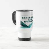 Mug De Voyage Expérimentez et évoluez 2 (Devant gauche)
