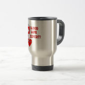 MUG DE VOYAGE EXPERT EN MATIÈRE DE BANQUE DU SANG (Devant droit)