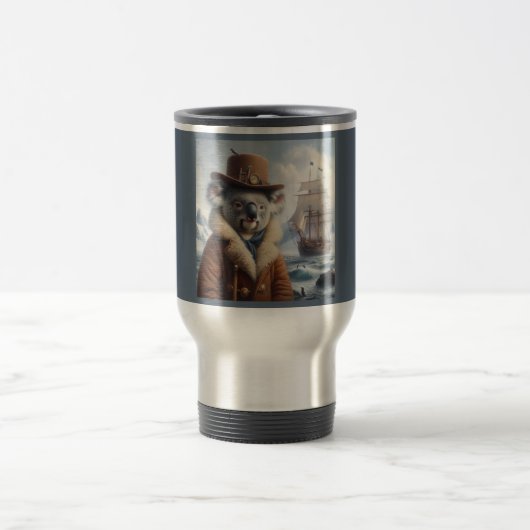 Mug De Voyage Explorateur arctique de Koala (Centre)