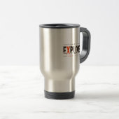 Mug De Voyage Explorateur urbain | (Devant droit)