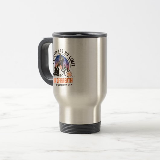 Mug De Voyage Explorateur urbain | (Devant gauche)