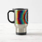 Mug De Voyage Explosion de boue en bleu et orange (Gauche)