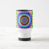 Mug De Voyage Explosion de couleur Spiky (Centre)
