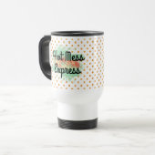 Mug De Voyage Express chaud de désordre (Devant gauche)