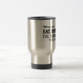 Mug De Voyage Expression humour de vacances (Centre)