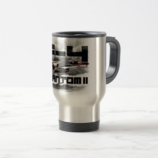Mug De Voyage F-4 Phantom II (Devant droit)