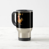 Mug De Voyage F-Caw-F-Chicken Essentiel Créatif Décontracté (Devant gauche)