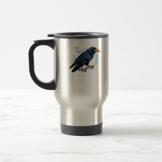 Mug De Voyage F-Caw-F Classique Simple Propre (Gauche)