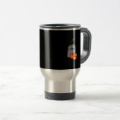 Mug De Voyage F-Caw-F Crow Classic Retro Cool (Devant droit)