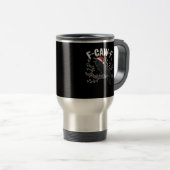 Mug De Voyage F-Caw-F Drôle Tendance (Devant droit)