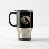 Mug De Voyage F Caw F Funny Bird Moon Minimal Clean Style (Gauche)