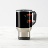 Mug De Voyage F-Caw-F Halloween Tendance Décontracté (Devant droit)