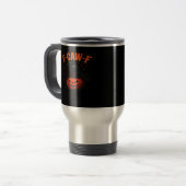 Mug De Voyage F-Caw-F Halloween Tendance Décontracté (Devant gauche)