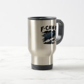 Mug De Voyage F-Caw-F Minimal Clean (Devant droit)
