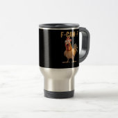 Mug De Voyage F-Caw-F Poulet Classique Créatif Décontracté (Devant droit)