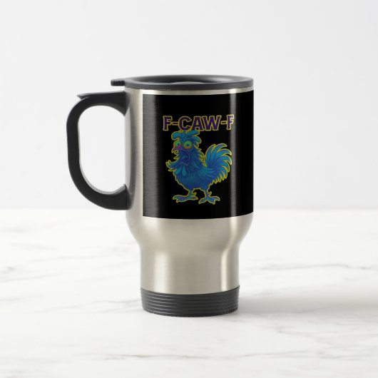 Mug De Voyage F-Caw-F Poulet Classique Créatif Décontracté (Gauche)