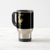 Mug De Voyage F-Caw-F Poulet Drôle Classique Créatif Décontracté (Devant gauche)