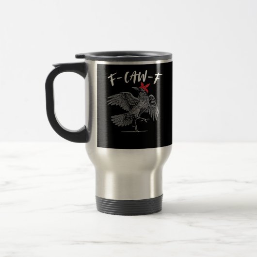 Mug De Voyage F-Caw-F Retro Classic (Gauche)